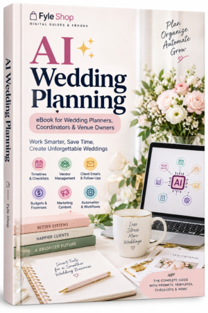 AI Wedding Planning eBook for Wedding Planners